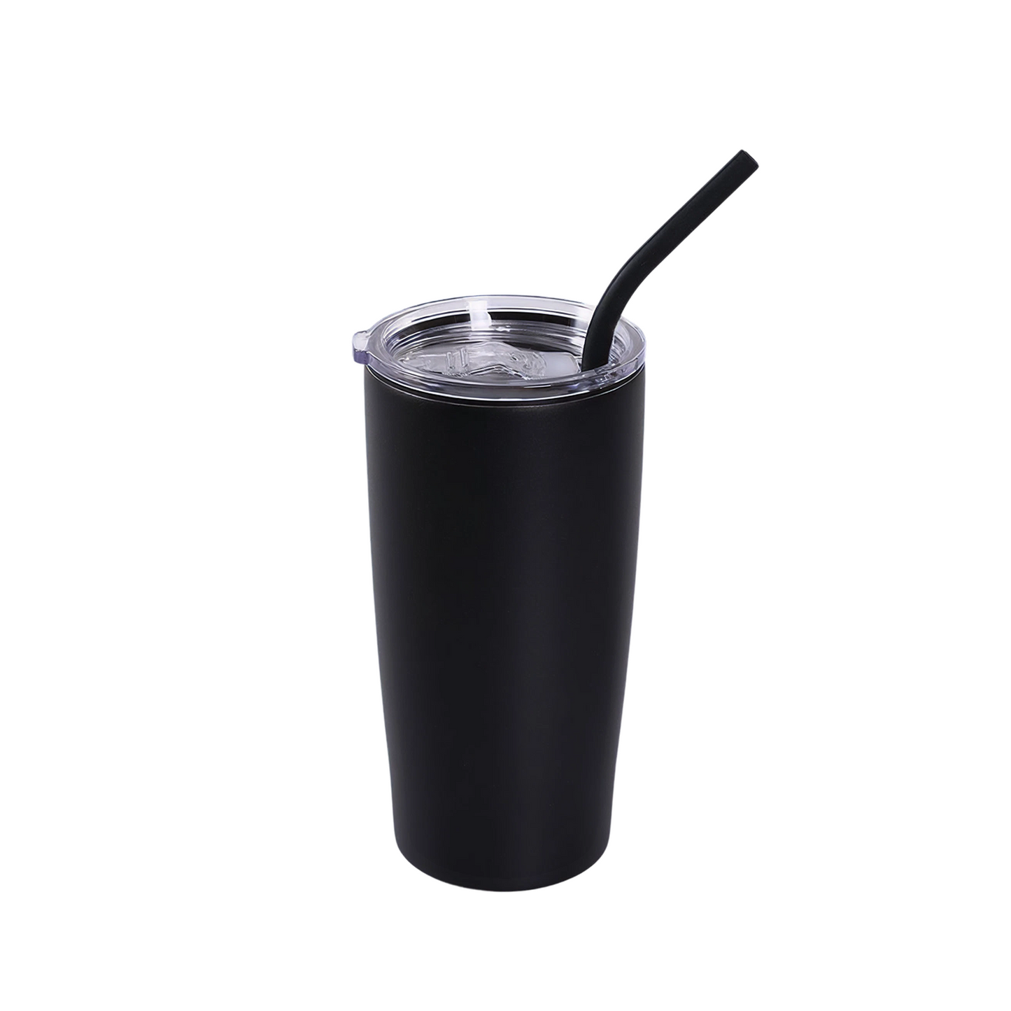 VIMG 20C-BLK - 20 oz Classic Tumbler, Black to Silver