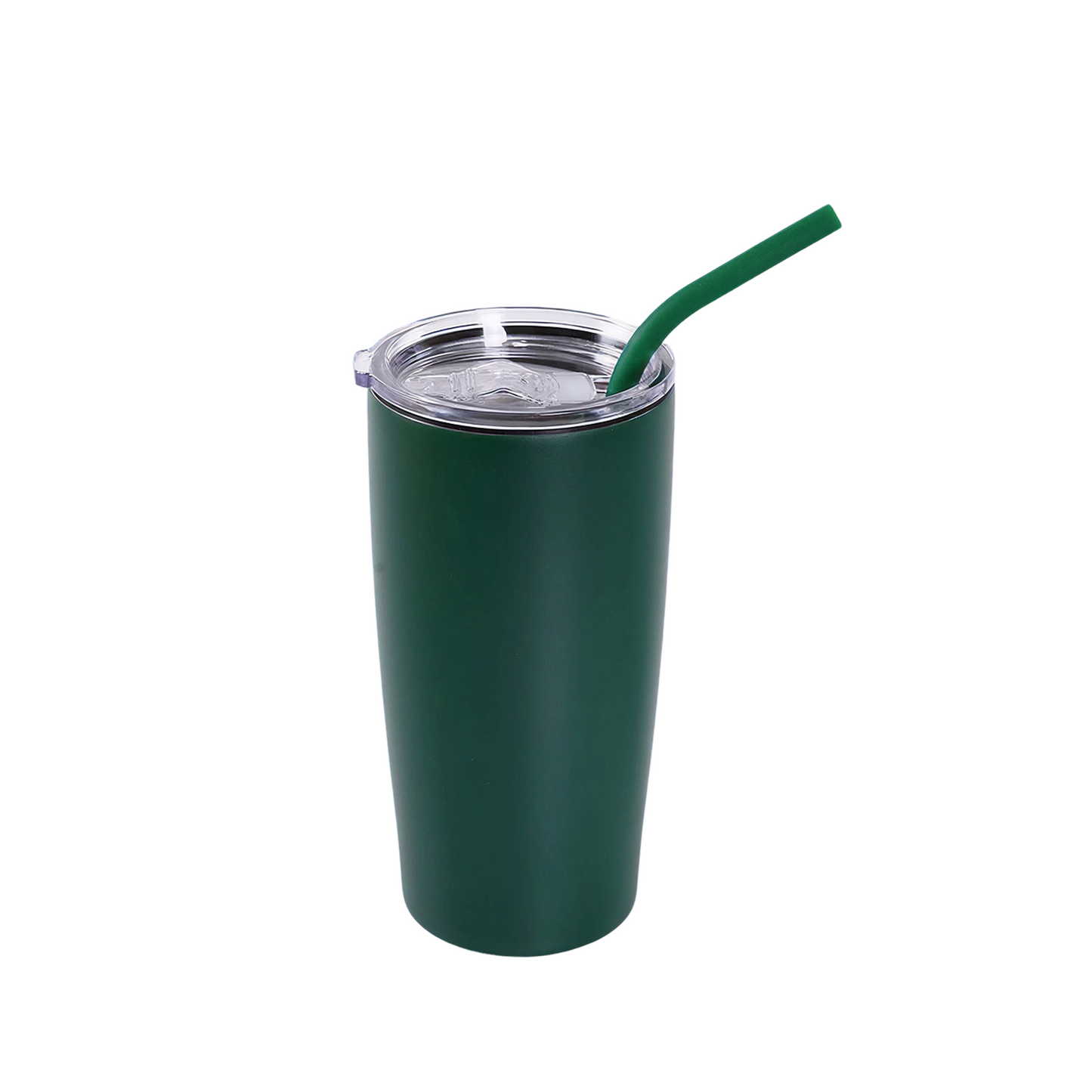 VIMG 20C-GRN - 20 oz Classic Tumbler, Green to Silver