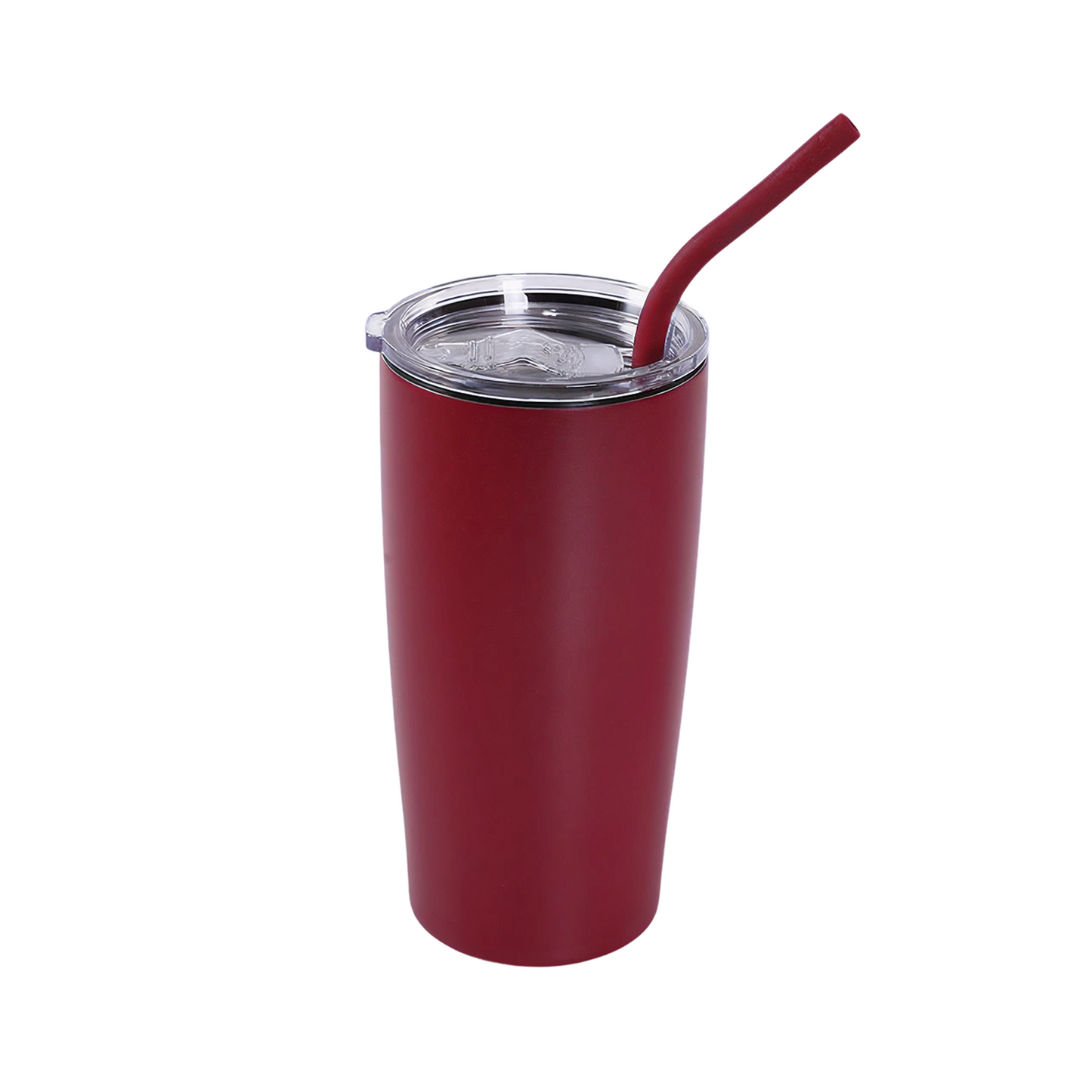 VIMG 20C-MAR - 20 oz Classic Tumbler, Maroon to Silver