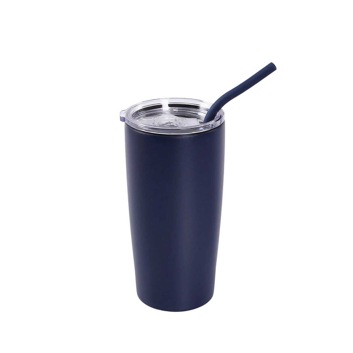 VIMG 20C-NVY - 20 oz Classic Tumbler, Navy to Silver