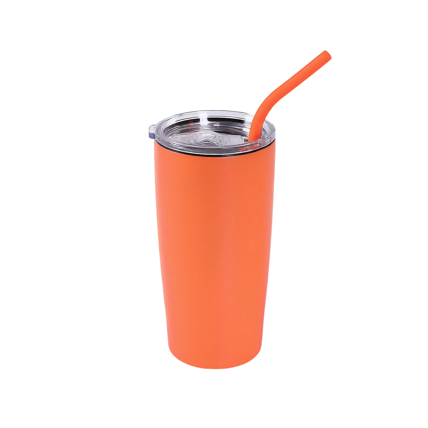 VIMG 20C-ORG - 20 oz Classic Tumbler, Orange to Silver