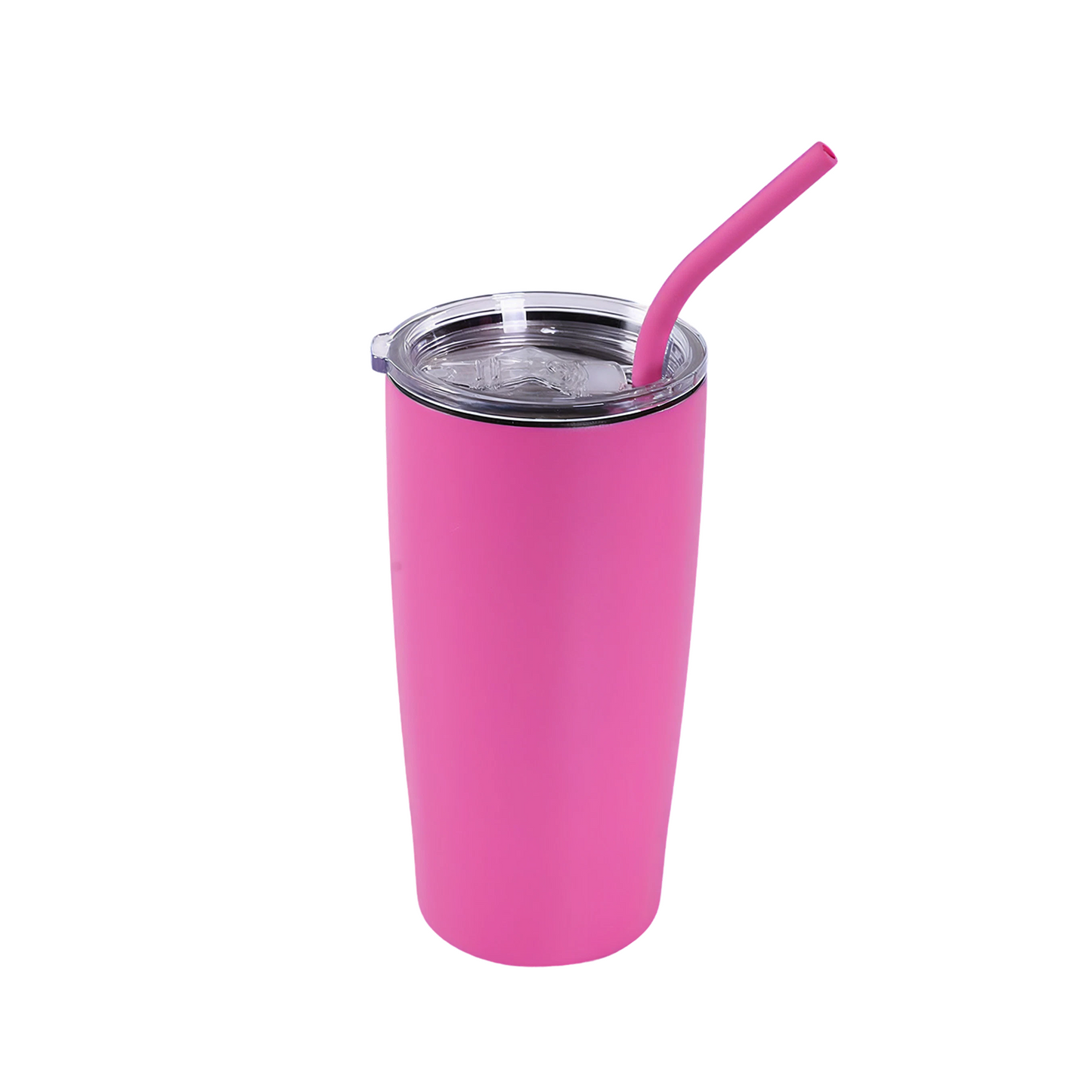 VIMG 20C-PNK - 20 oz Classic Tumbler, Pink to Silver