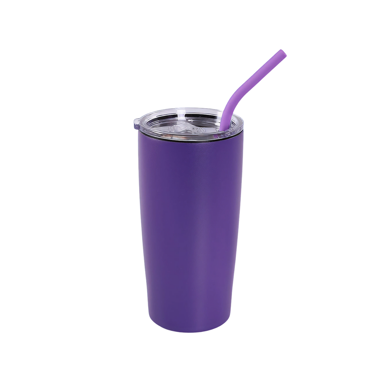 VIMG 20C-PUR - 20 oz Classic Tumbler, Purple to Silver