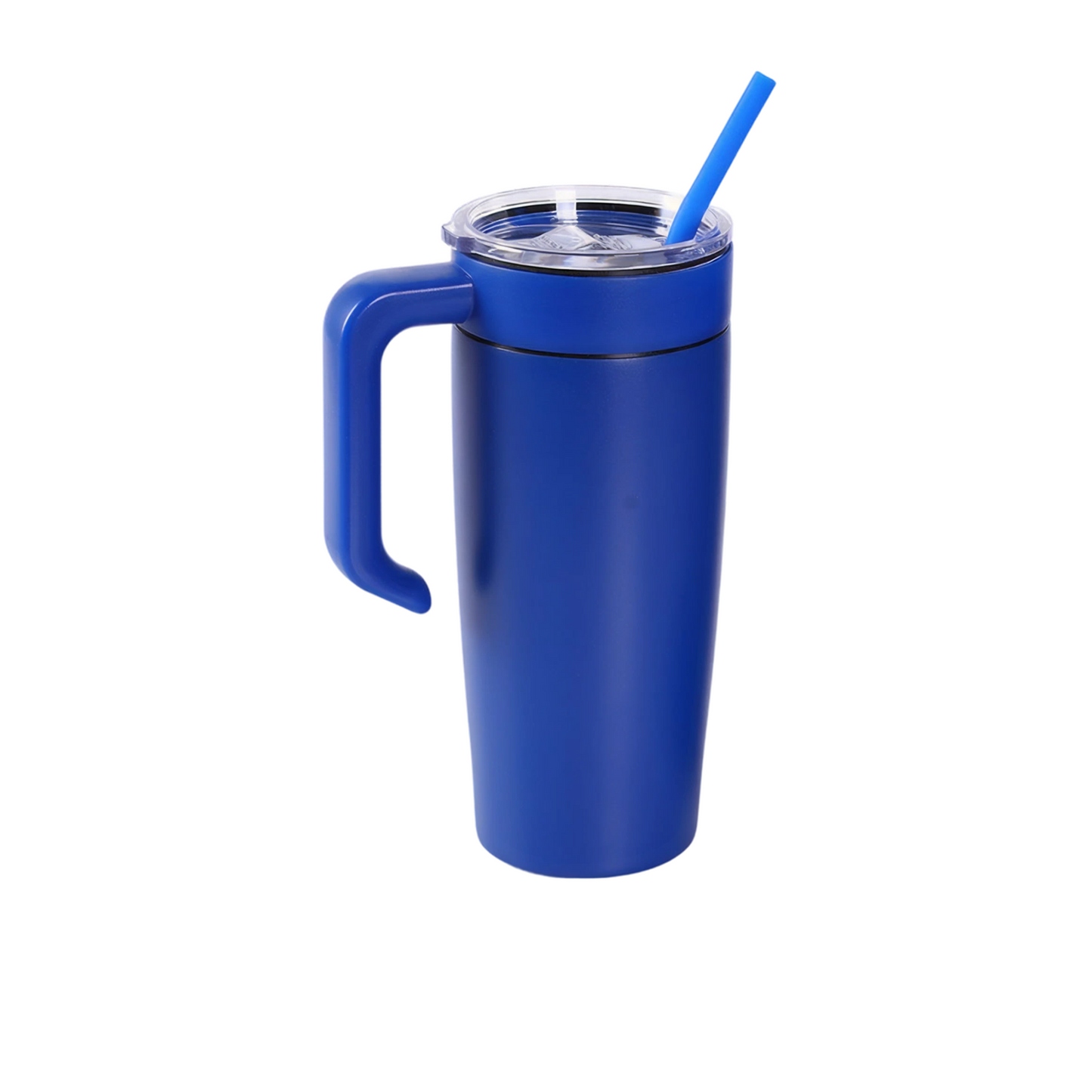 VIMG 20CH-BLU - 20 oz Classic Tumbler w/ Handle, Blue to Silver