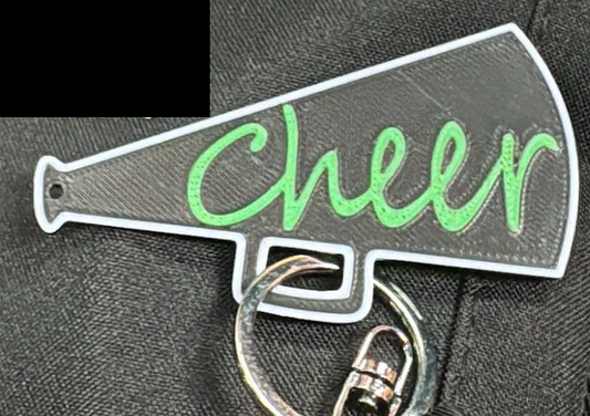 Cheer Horn Keychain